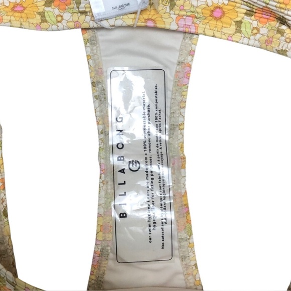 🆕Billabong Sun Worshipper Tanlines Skimpy Bikini Bottoms for Women M‎ (10) - Picture 11 of 12